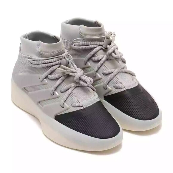 Adidas x Fear of God Athletics IE6188 Basketball Hi-Tops Sneakers Sesame Carbon main image 5